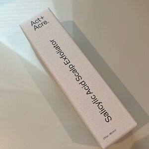 Act+Acre salicylic Acid scalp exfoliate size 60ml brand new hair care haircare